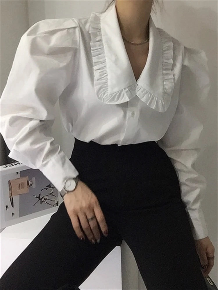 Aovica-Fall Outfits ins style blouse 2 Piece Sets Womens Outfits Spring Blouse Women Shirt Long Sleeve Tops Sleeveless Vest  Womens Tops