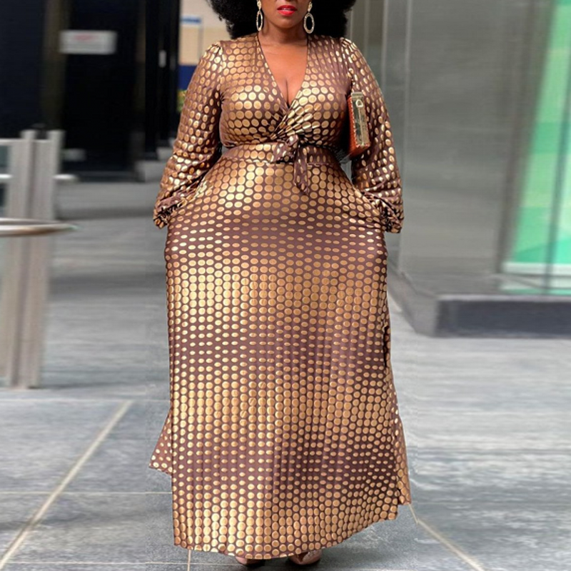 Aovica 3XL 5XL Big Size African Dresses For Women Africa Clothes Dashiki Grand Bubu Robe Africaine Femme Bazin Party Africa Maxi Dress