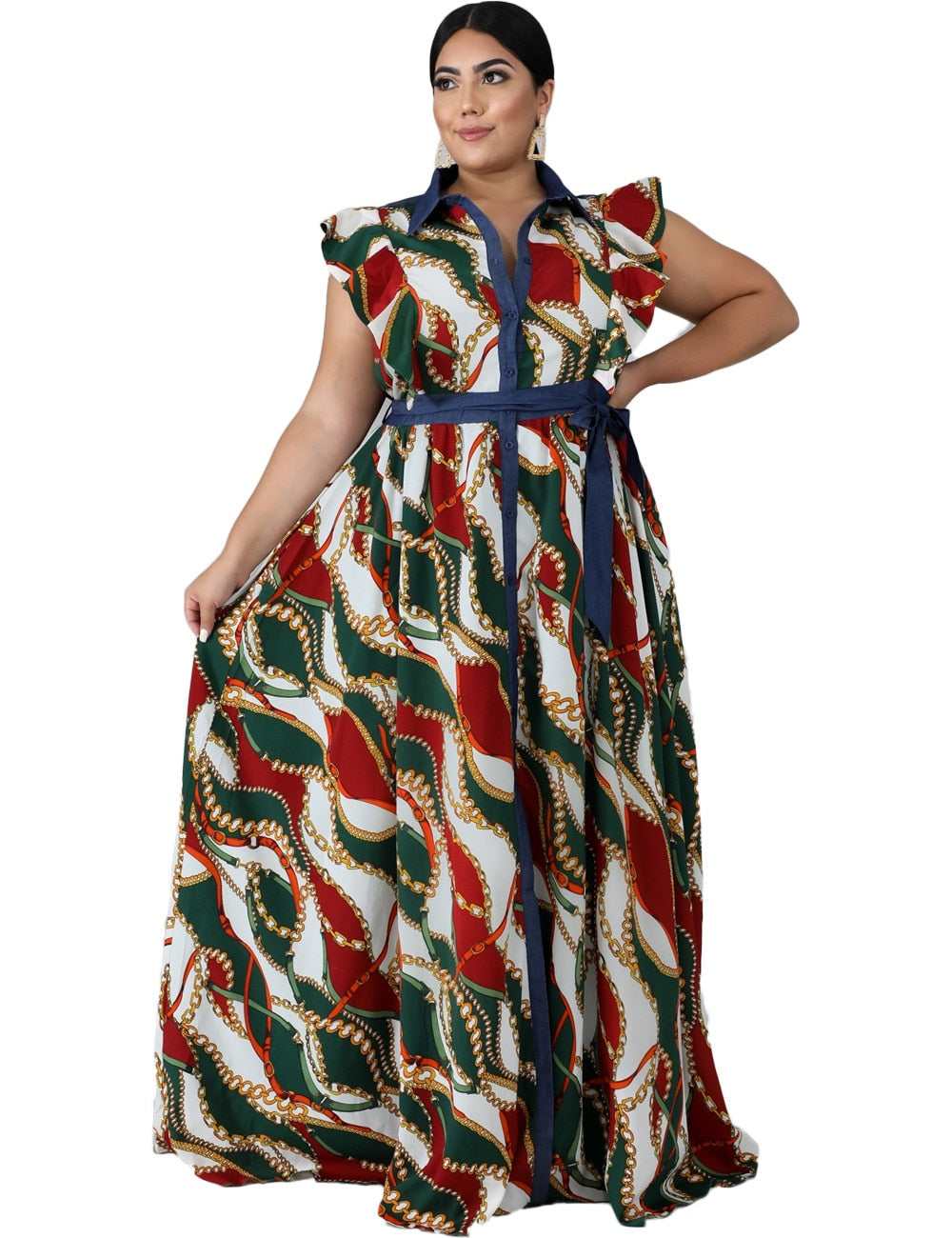 4XL 5XL 6XL Plus Size Women's Clothing Summer Long Dress 2020 Fashion Women Casual Vintage Robe Chic Sleeveless Maxi Dress