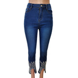 2023 Spring Autumn Denim Jeans  Bodycon Jeans Streetwear Women Festival Clothing High Waist Pants 2023 New Club Pants