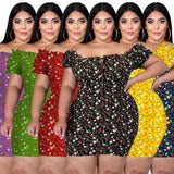 Aovica Women Clothing Dresses Plus Size Off Shoulder Club Party T-shirt Dress Mini  Sequins Short Sleeve 2023 Autumn Urban
