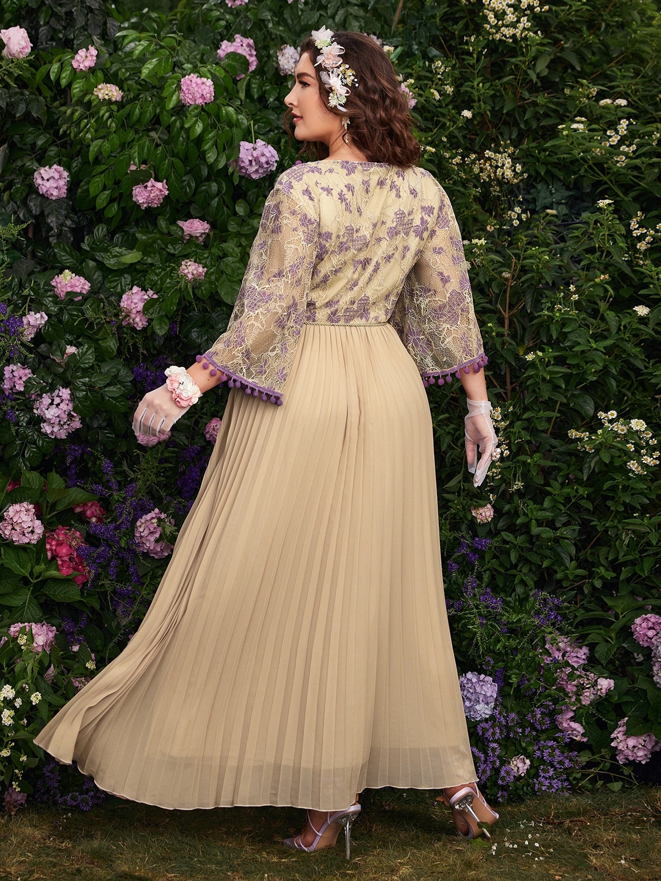 Aovica  Luxury Designer Elegant Women Plus Size Large Maxi Dresses 2022 Floral Shirt Evening Party Wedding Long Oversize Clothing