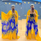 Two Piece Pant Set Women Africa Clothes African Dashiki New Fashion Long Dress Pants Suit Party Dresses Robe 2 Piece Sets
