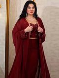 Aovica Plus Fashion  Prayer Clothes For Women Purple Abaya Turkey Islam Muslim Long Maxi Dress Robe Longue Musulmane Femme Vestidos