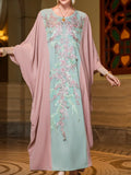 Aovica Plus Fashion Ramadan Eid Dubai Kaftans Muslim Jalabiya For Women Long Dress Robe Femme Musulmane Islamic Clothing Turkey Dresses