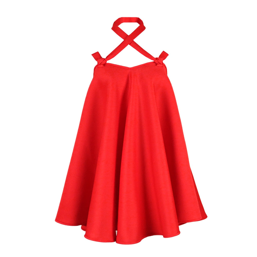 Aovica Cute Ladies Party Dress Mini Ball Gown Prom Halter Backless Oversized Ruffle Scuba Dress Women Big Size Club Birthday Outfits