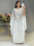 Aovica Abayas For Women Dubai Luxury 2022 Chiffon Boubou Muslim Fashion Dress Caftan Marocain Wedding Party Occasions Djellaba Femme