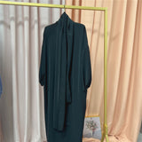 Aovica Ramadan Eid Abaya Dubai Muslim Hijab Dress Khimar Turkish Malaysia Veiled Clothes Jellaba Femme Marocaine Robe Musulmane Bubu