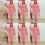 Aovica  Plus Size Women African Dashiki Clothes 2 Piece Set Wedding Party Suits Beading Sequin Tops Trousers 2023 South Africa Outfit