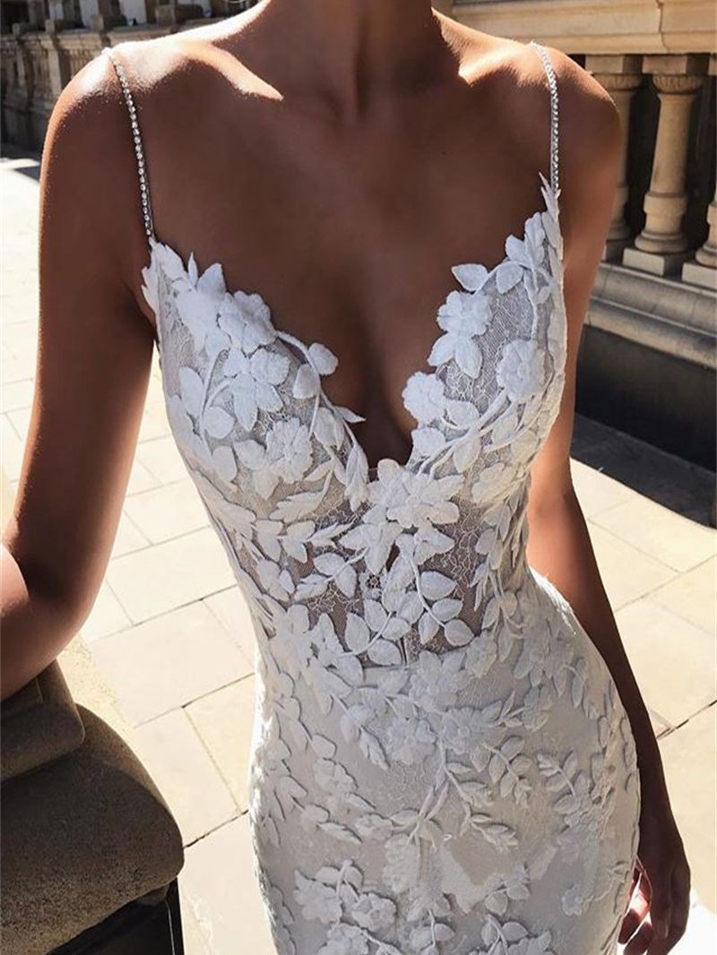 Aovica  Bridal White Evening Dress Floor Length V Neck Soft Smooth Light Satin Gown Maxi Party Club Vintage Prom Dresses 2023