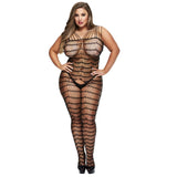 Aovica Porno Plus Size Women Sexy Clubwear Dresses Sleeveless Fishnet Bodycon Night Hot Transparent Dress Underwear Erotic