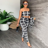 Aovica Spring And Autumn Women's 3-Piece Fashion Casual Digital Positioning Printing Bra Coat Trousers Loose Sports 3-Piece Women