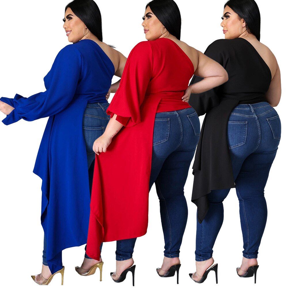Aovica Plus Size Fashion Topaovica Plus Size Printed Loose Women Long Dress Casual Classic Short Sleeve Fashion Streetwear Vestidos Oversized Female Clothings 2023 One Shoulder Puff Sleeve Tight Waist Lady Tees Casual Streetwear Matching Autumn Clothings