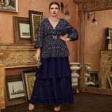 Aovica  Women Elegant Large Plus Size Maxi Dress 2022 Slim Matching Oversized Long Evening Party Muslim Turkish Festival Clothing